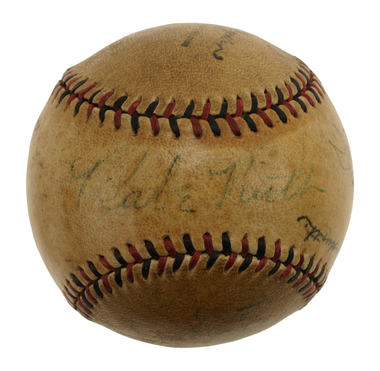 1932 World Series Game Used Signed Baseball Babe Ruth Called Shot JSA COA