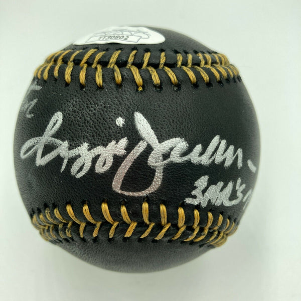 Reggie Jackson 1977 World Series 3 Home Runs Signed Baseball With Pitchers JSA