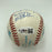 Derek Jeter Mariano Rivera Pre Rookie 1995 Columbus Clippers Signed Baseball JSA