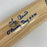 Yogi Berra Signed Inscribed 1999 Opening Day First Pitch Baseball Bat JSA COA