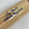 Yogi Berra Signed Inscribed 1999 Opening Day First Pitch Baseball Bat JSA COA