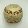 Alex Pompez Willie Mays 1955 Negro League All Star Game Signed Baseball PSA DNA