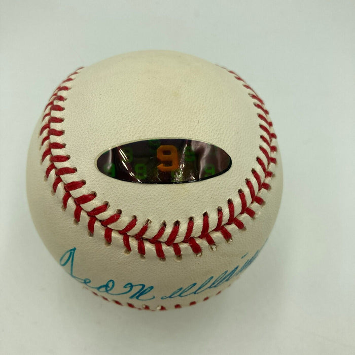 Nice Ted Williams Signed Official American League Baseball JSA COA