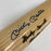Mickey Mantle Willie Mays & Duke Snider Signed Baseball Bat JSA COA
