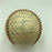 Willie Mays 1955 New York Giants Team Signed National League Baseball JSA COA