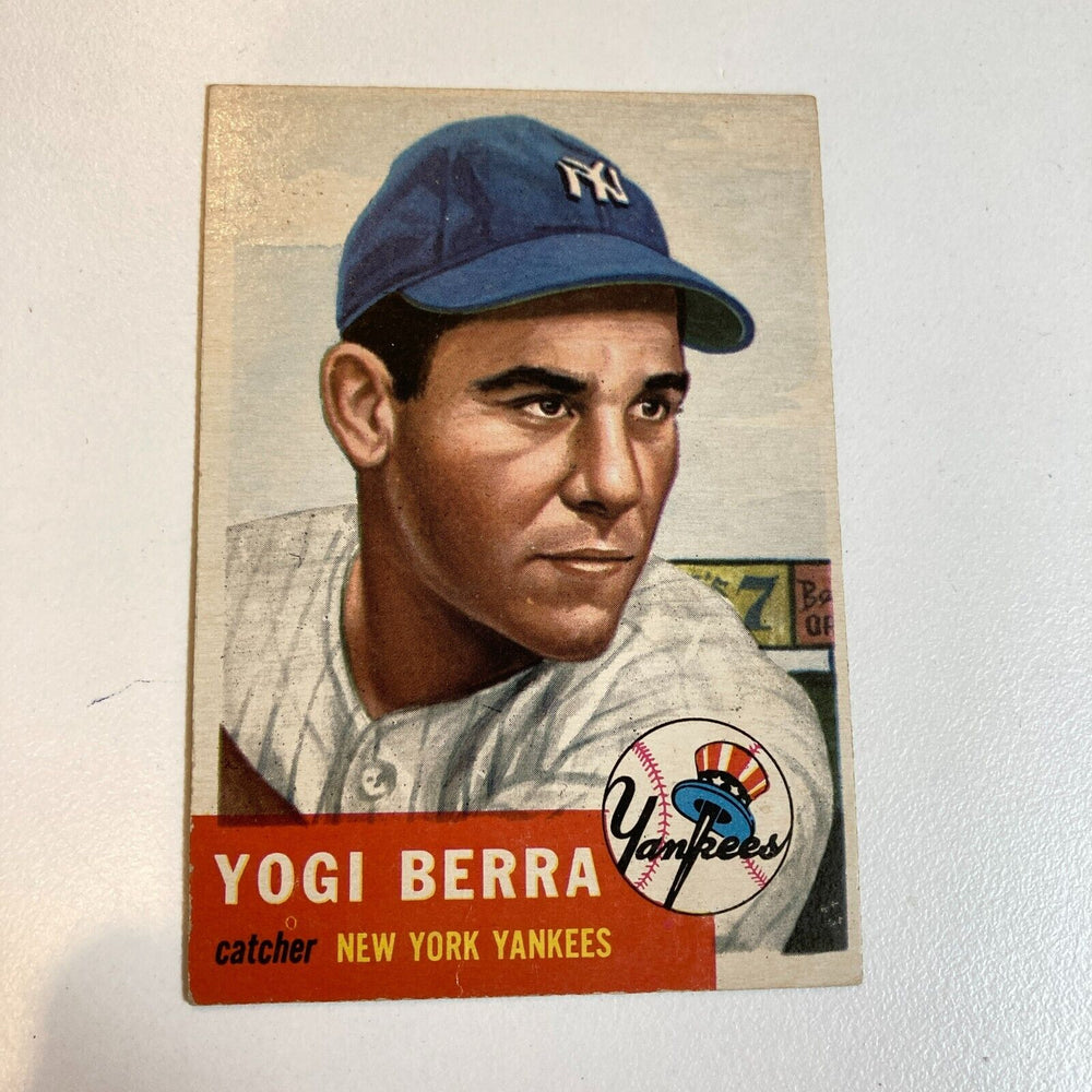 1953 Topps #104 Yogi Berra Baseball Card