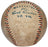 Joe Jackson Signed 1917 Chicago White Sox (Black Sox) Team Signed Baseball PSA