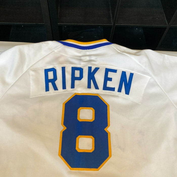 Cal Ripken Jr. Signed Wilmington Blue Rocks Jersey Presented To Ripken JSA COA