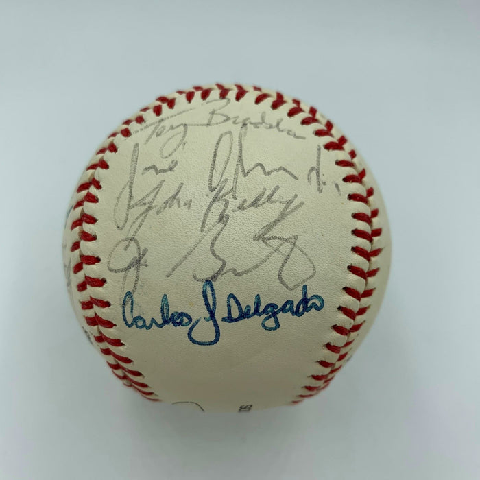 Extraordinary 1991 Chipper Jones Pre Rookie All Star Team Signed Baseball PSA