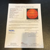Red Auerbach John Havlicek Bob Cousy Celtics Legends Signed Basketball JSA COA