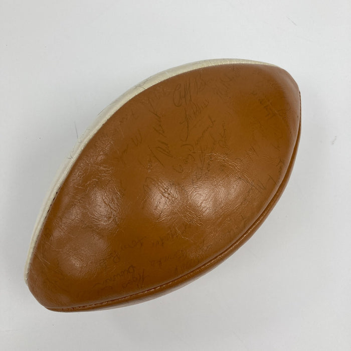 1973 Notre Dame Fighting Irish NAtional Champions Team Signed Football