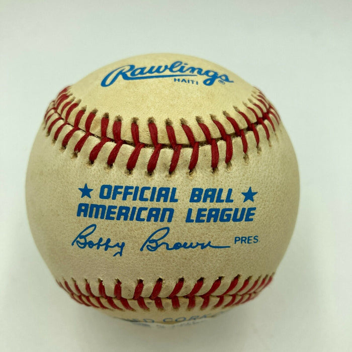 Mickey Mantle "Hall Of Fame 1974" Signed American League Baseball Beckett COA