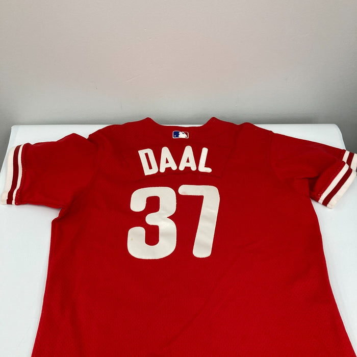 Omar Daal 2000 Philadelphia Phillies Game Used Majestic Jersey