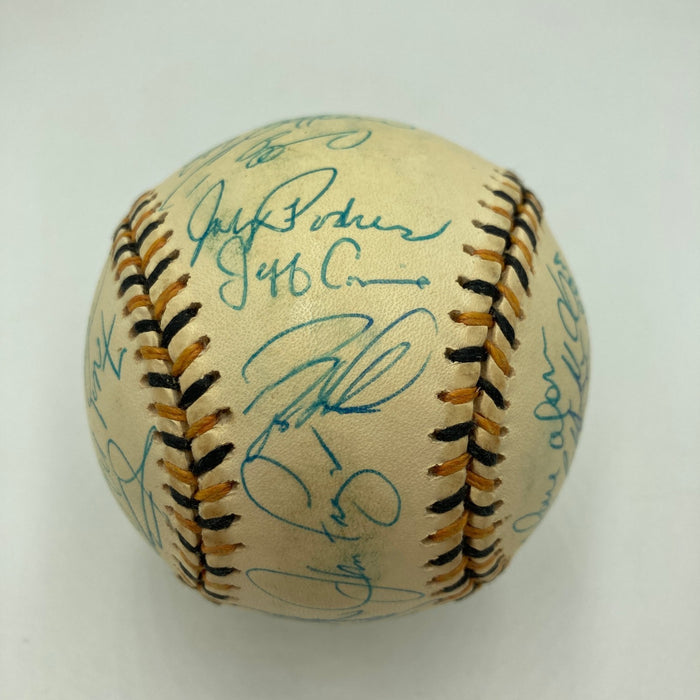 1994 All Star Game National League Team Signed Baseball Barry Bonds PSA DNA COA