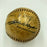 Dazzy Vance Max Carey Dave Bancroft Sam Rice Goose Goslin Signed Baseball JSA