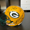 1996 Green Bay Packers Super Bowl Champs Team Signed Full Size Helmet JSA COA