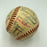 1956 All Star Game Team Signed Baseball Willie Mays Hank Aaron 30 Sigs