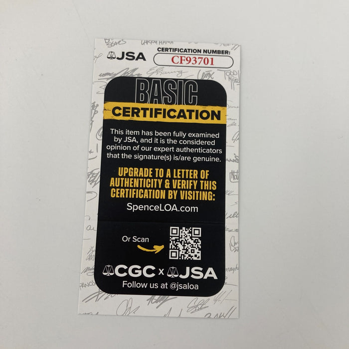 Yogi Berra Signed Inscribed 1999 Opening Day First Pitch Baseball Bat JSA COA