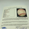 Vin Scully Signed Official National League Baseball JSA COA