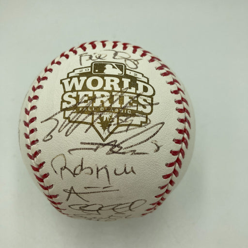 2012 San Francisco Giants World Series Champs Team Signed W.S. Baseball PSA DNA