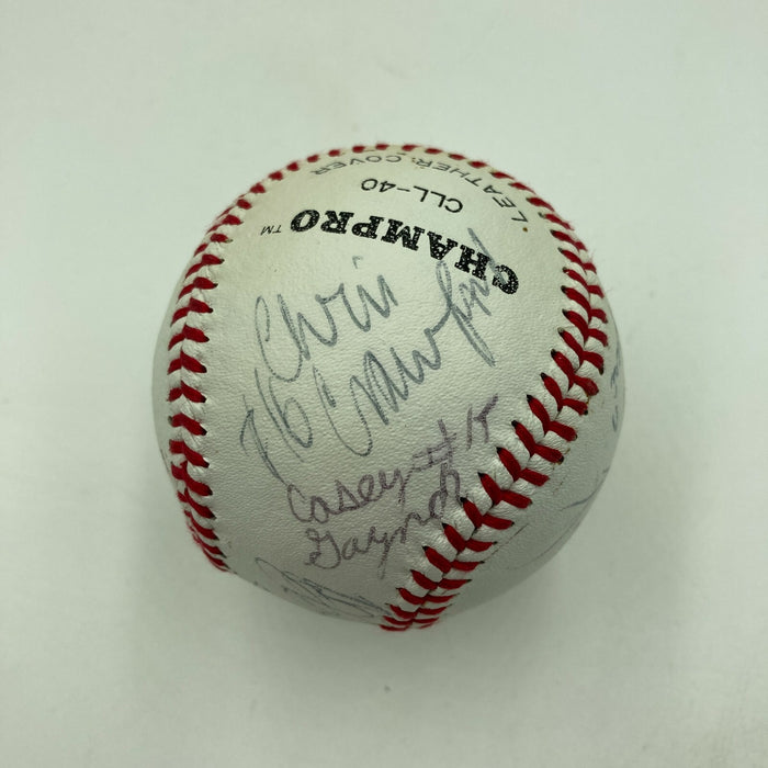 1998 Toms River Little League World Series Champions Team Signed Baseball JSA