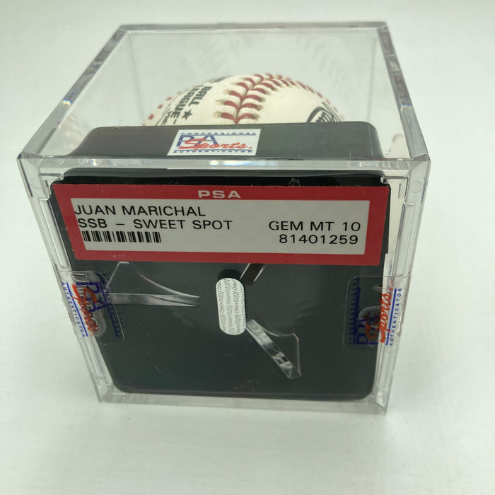 Juan Marichal Signed Major League Baseball PSA DNA Graded 10 GEM MINT
