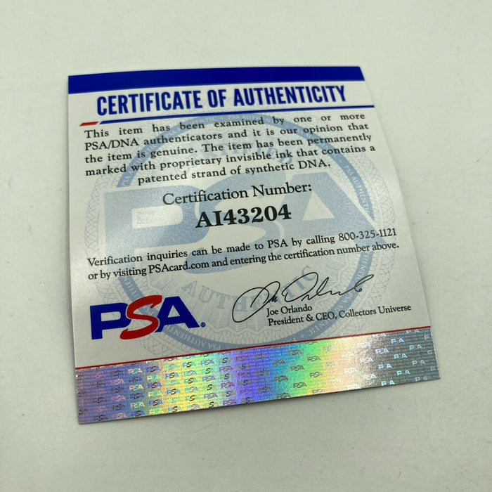 Meryl Streep Signed National League Baseball PSA DNA COA Movie Star RARE