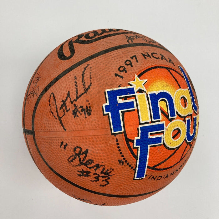 1996-97 Arizona Wildcats National Champions Team Signed NCAA Basketball JSA COA