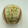 1951 New York Giants VS Dodgers 1977 Old Timers Day Signed Baseball PSA DNA