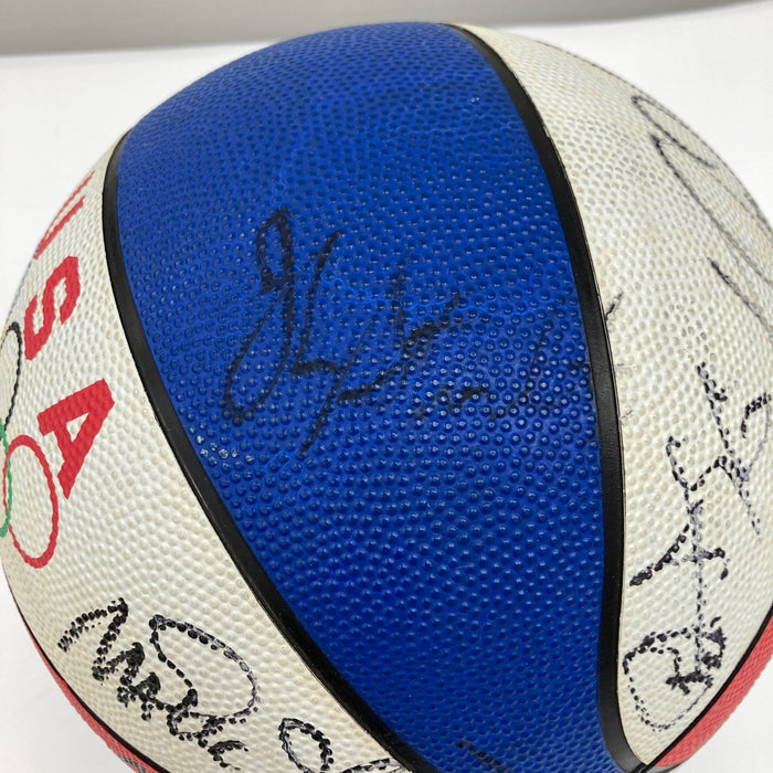 1992 Dream Team Olympics Team USA Signed Basketball Michael Jordan 12 Sigs JSA