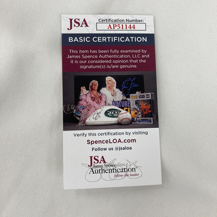 Nolan Ryan Signed Vintage Rawlings California Angels Jersey JSA COA