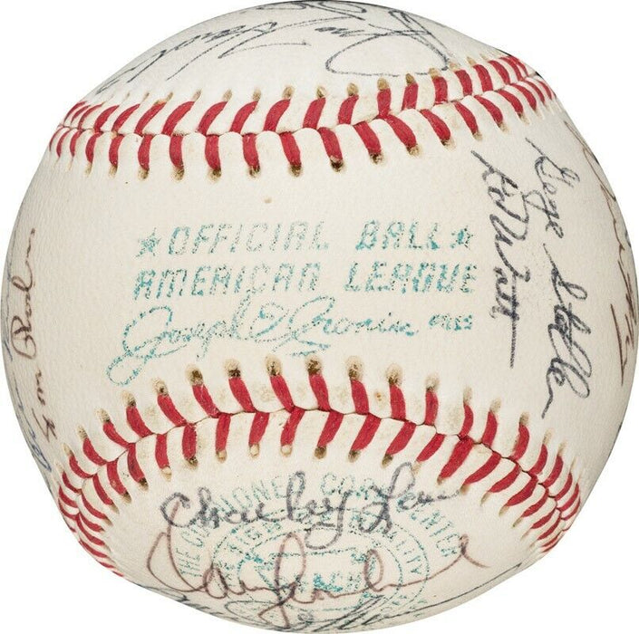 1969 Baltimore Orioles American League Champs Team Signed Baseball PSA DNA COA