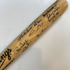 Willie Mays New York Giants HOF Legends Signed Baseball Bat 34 Sigs JSA COA