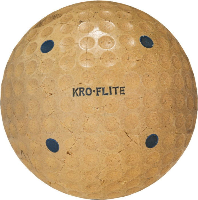 Incredible Bobby Jones Single Signed 1930 Spalding Golf Ball PSA DNA & JSA COA