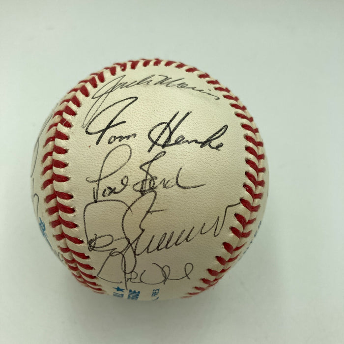 1992 Toronto Blue Jays World Series Champs Team Signed Baseball With PSA DNA COA