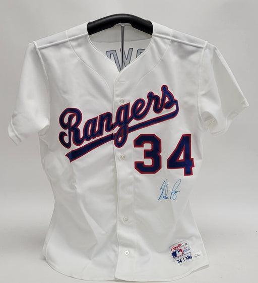 Nolan Ryan Signed 1989 Authentic Game Model Texas Rangers Jersey With JSA COA