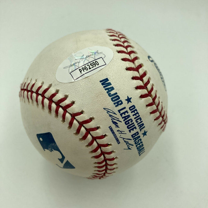 Tracy McGrady Signed Autographed Major League Baseball With JSA COA NBA Legend