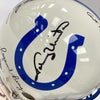 Johnny Unitas Colts Legends Signed Full Size Authentic Riddell Helmet Beckett