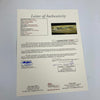 Mickey Mantle Signed Autographed Cooperstown Yankee Stadium Bat JSA COA RARE