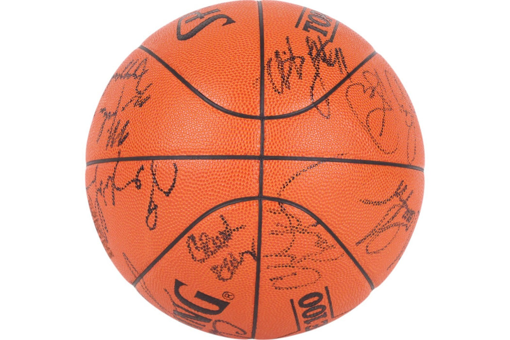 1992 Dream Team Olympics Team USA Signed Basketball Michael Jordan 15 Sigs PSA