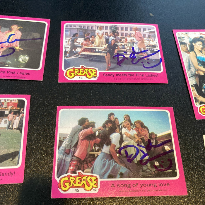 Lot Of (8) Didi Conn Signed Autographed Grease 1978 Paramount Trading Cards