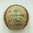Ernie Banks Ron Santo Billy Williams Chicago Cubs Legends Signed Baseball JSA