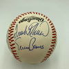 Ted Williams Willie Mays Hank Aaron 500 Home Run Signed Baseball JSA COA