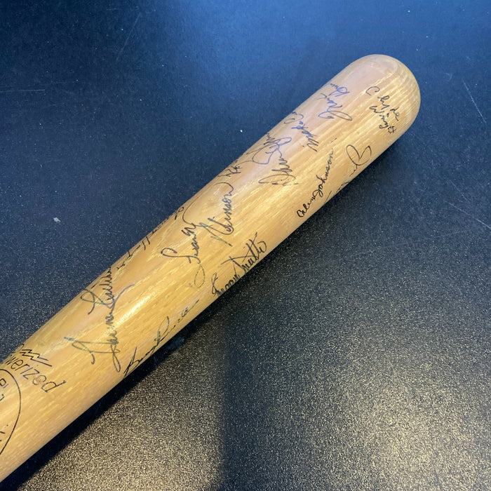 1970 All Star Game Team Signed Bat Carl Yastrzemski Frank Brooks Robinson JSA