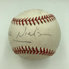 Leslie Nielsen Signed Official American League Baseball JSA COA Celebrity RARE