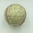 Beautiful 1955 All Star Game Signed Baseball Willie Mays Ernie Banks Musial JSA