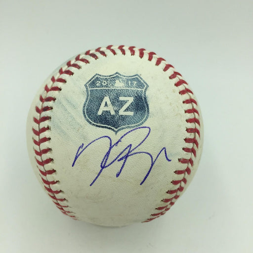 Kris Bryant Signed 2017 Game Used Official Major League Baseball With JSA COA