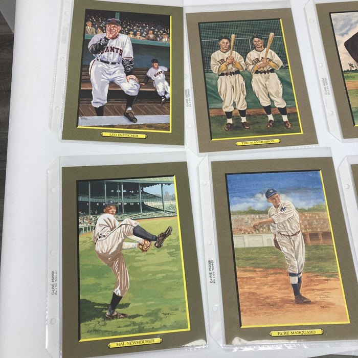 Lot Of (12) Perez Steele Hall Of Fame Great Moments Postcards
