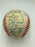 1999 NY Yankees World Series Champs Team Signed Baseball Derek Jeter JSA COA