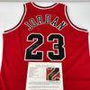 Michael Jordan Signed 1996-97 Pro Cut Chicago Bulls Jersey UDA Upper Deck & JSA